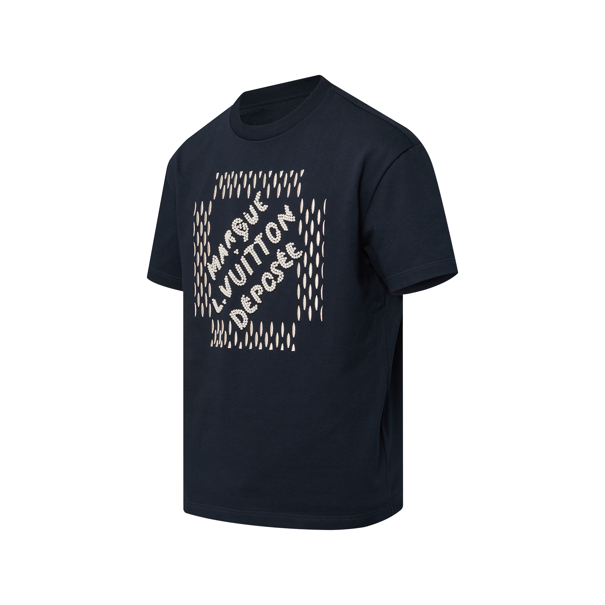 Embroidered Signature Cotton T-Shirt - Ready-to-Wear | LOUIS VUITTON